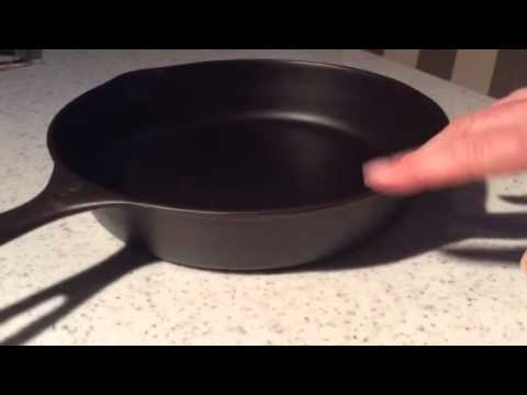 10-1/2 inch skillet; unmarked Wagner.