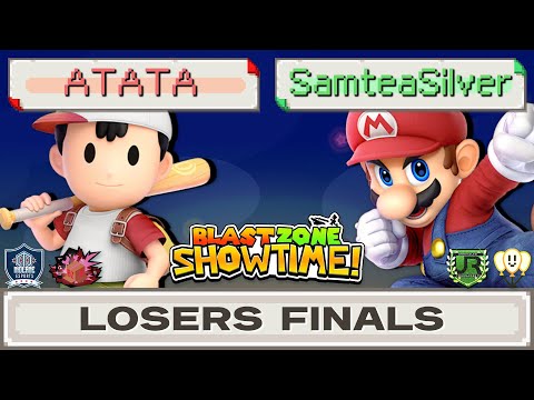 ATATA (Ness) vs SamteaSilver (Mario) Blast Zone: SHOWTIME! LOSERS FINALS