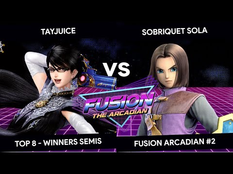 Fusion Arcadian #2 - TayJuice (Bayonetta) vs Sobriquet Sola (Hero) - Top 8 - Winners Semis