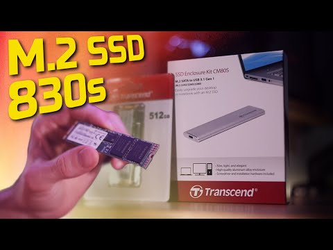 Transcend M.2 SSD 830S & Enclosure Kit