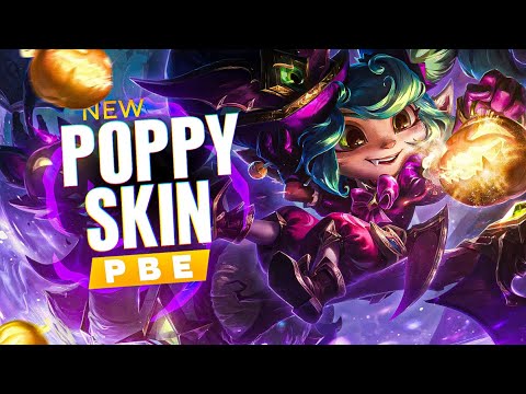 NEW Bewitching Poppy Skin! - League Of Legends