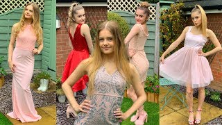 Trying THE CHEAPEST Prom Dresses!