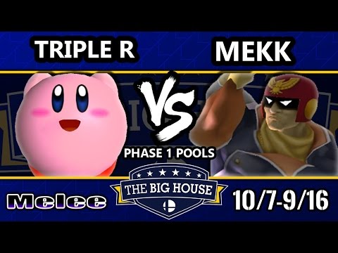 TBH6 SSBM - Triple R (Kirby) Vs. Mekk (Captian Falcon) Smash Melee Pools