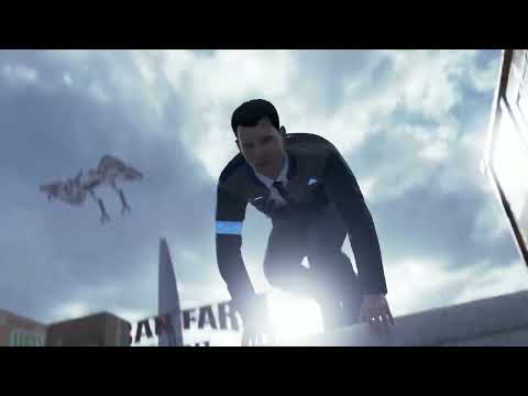 Detroit: Become Human - Connor chase scene