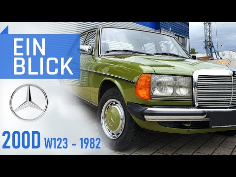 Mercedes 200D W123 (1982) - Ein Auto für die EWIGKEIT, ein Taxi für die GANZE WELT!