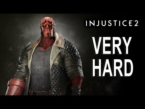 Injustice 2 - Hellboy Battle Simulator (VERY HARD) NO MATCHES LOST