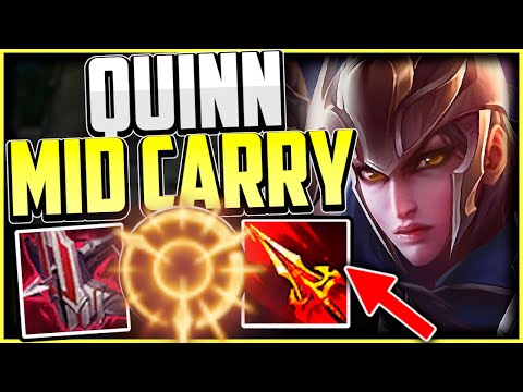 EASY Quinn Mid Carry Guide 👌 | Best Build/Runes | Quinn Gameplay Guide Season 11 League of Legends