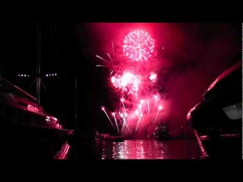 AUTRICHE - International Fireworks Contest 2012, Monaco /  08 August