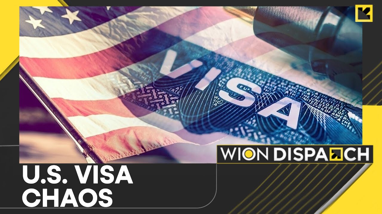 U.S. Visa Chaos: Indian Visa Slots Cancelled, Many Moved to March 2026 | DISPATCH | WION