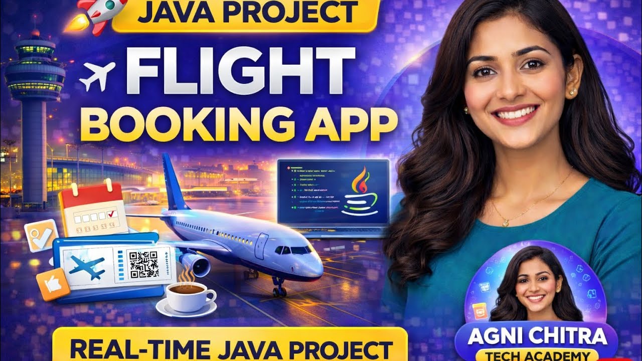 Flight Booking System in java 🛫☕️| Mini project Explained | Interview Ready project @Agni_dev_hub 