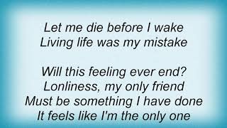 Sinergy - Me, Myself, My Enemy Lyrics