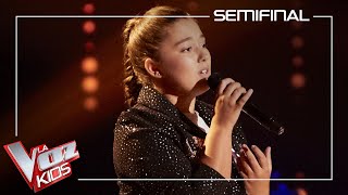Rocío Avilés canta &#39;Vuelvo a verte&#39; | Semifinal | La Voz Kids Antena 3 2021