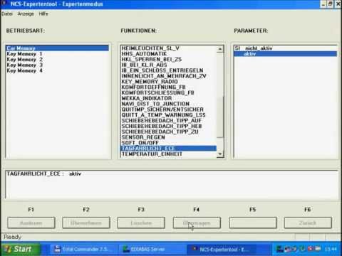 Tagfahrlicht mit NCS EXPERT beim BMW E46 aktivieren