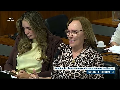 Senadoras defendem cota de candidaturas femininas no Código Eleitoral