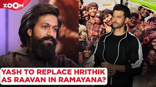 Yash to REPLACE Hrithik Roshan as Raavan in Nitesh Tiwari's Ramayana?