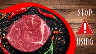 WARNING - Don't Use To Tenderize Steak