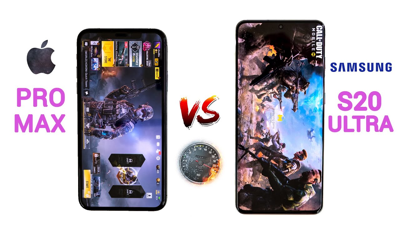 iPhone 11 Pro Max vs Galaxy S20 Ultra SPEED Test - Battle of the BEASTS!