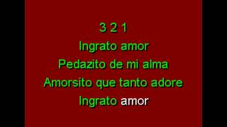 Pesado - Ingrato Amor (con 2da voz) (karaoke)