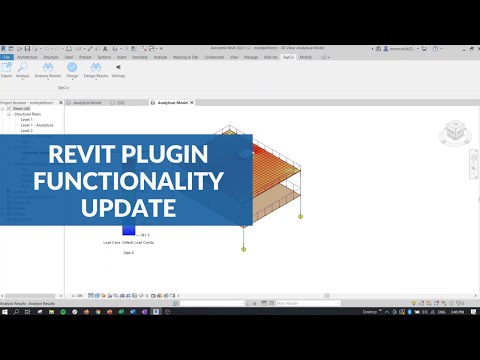 SkyCiv Revit Plugin | Analysis and Design in Revit Update