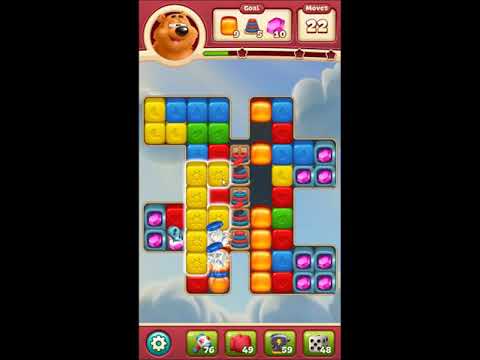 Toon Blast Level 2959 - NO BOOSTERS 🐻🐺🐱 | SKILLGAMING ✔️