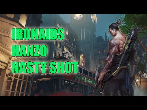 IRONAIDS PRO HANZO GAMEPLAY - TOP 500 OVERWATCH SEASON 23