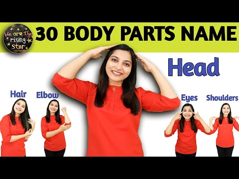 30 body parts name | Learn English | Parts of Body name | WATRstar