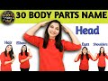 30 Body Parts Name Learn English Parts Of Body Name WATRstar