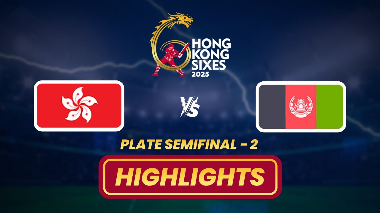 HONG KONG, CHINA VS AFGHANISTAN