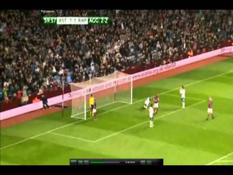 26.08.2010 Aston Villa-Rapid Wien 2:3 Highlights
