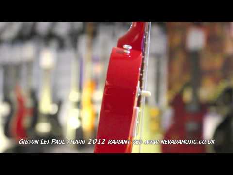 Gibson Les Paul Studio 2012 Radiant Red - Quick Look @ PMT Portsmouth