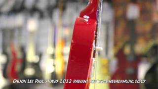 Gibson Les Paul Studio 2012 Radiant Red - Quick Look @ PMT Portsmouth