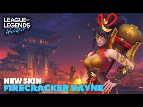 New Skin - Firecracker Vayne