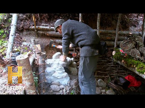 Alone: Shelter from the Storm | Hillside Shelter | Season 9 Exclusive | History