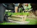 aku přímočará pila greenworks gd24js 24 v