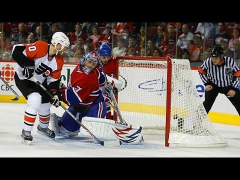 RJ Umberger's Monster Playoff Series vs Montreal in 2008