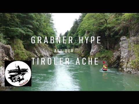Grabner Hype auf der Tiroler Ache in der Entenlochklamm Erpfendorf - Ettenhausen Kössener Ache Test