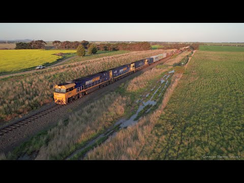 Pacific National 1MP2 Steel Train & Shipping Containers (2/10/2022) - PoathTV Australian Railway