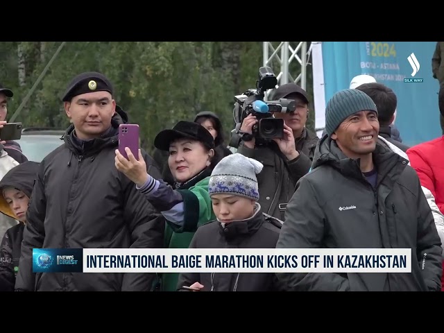 International baige marathon kicks off in Kazakhstan