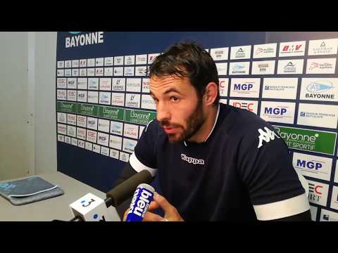 Derby basque : "Un match qu'il faut savoir gagner" pour Battut, capitaine de l'Aviron Bayonnais