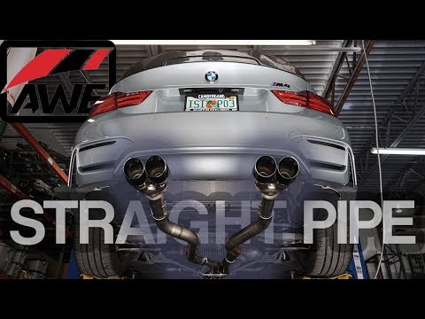 AWE Exhaust Install - BMW M4 - LOUD