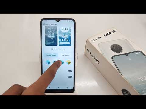How to change system color style in Nokia G20,G22 | Nokia G21 control centre colour change kare