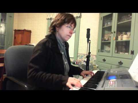 Sight reading, Jeff Lorber's, "Hudson" (Piano Student, Marjorie Savoie)