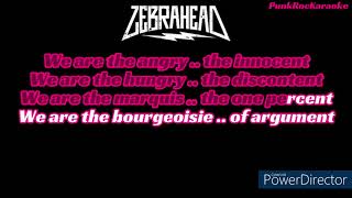 Karaoke Zebrahead - The Juggernauts