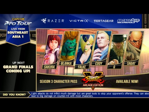 Capcom Pro Tour 2018 Online Ranking: Southeast Asia 1