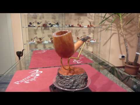 Brand new pipe PARONELLI chimney briar seasoned 50 years handmade -  eBay item: 182393736266