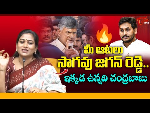 Home Minister Anitha Strong Warning to YS Jagan | CM Chandrababu | TOne News