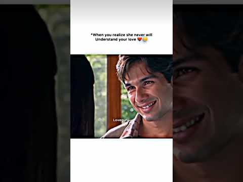 When you realize she never will understand your love 💖.  #shorts