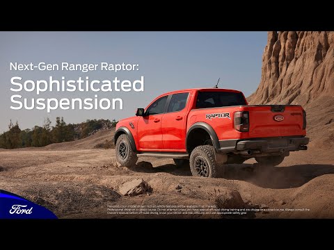 Next-Gen Ranger Raptor: Sophisticated Suspension