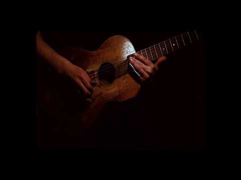 Krbi's Guitar - The Story of Charley Patton (bottleneck g tunning)