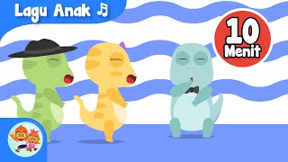 Download lagu Cicak Cicak Di Dinding dan Lainnya | Kompilasi Lagu | Lagu Anak Balita | Coco dan Nana mp3